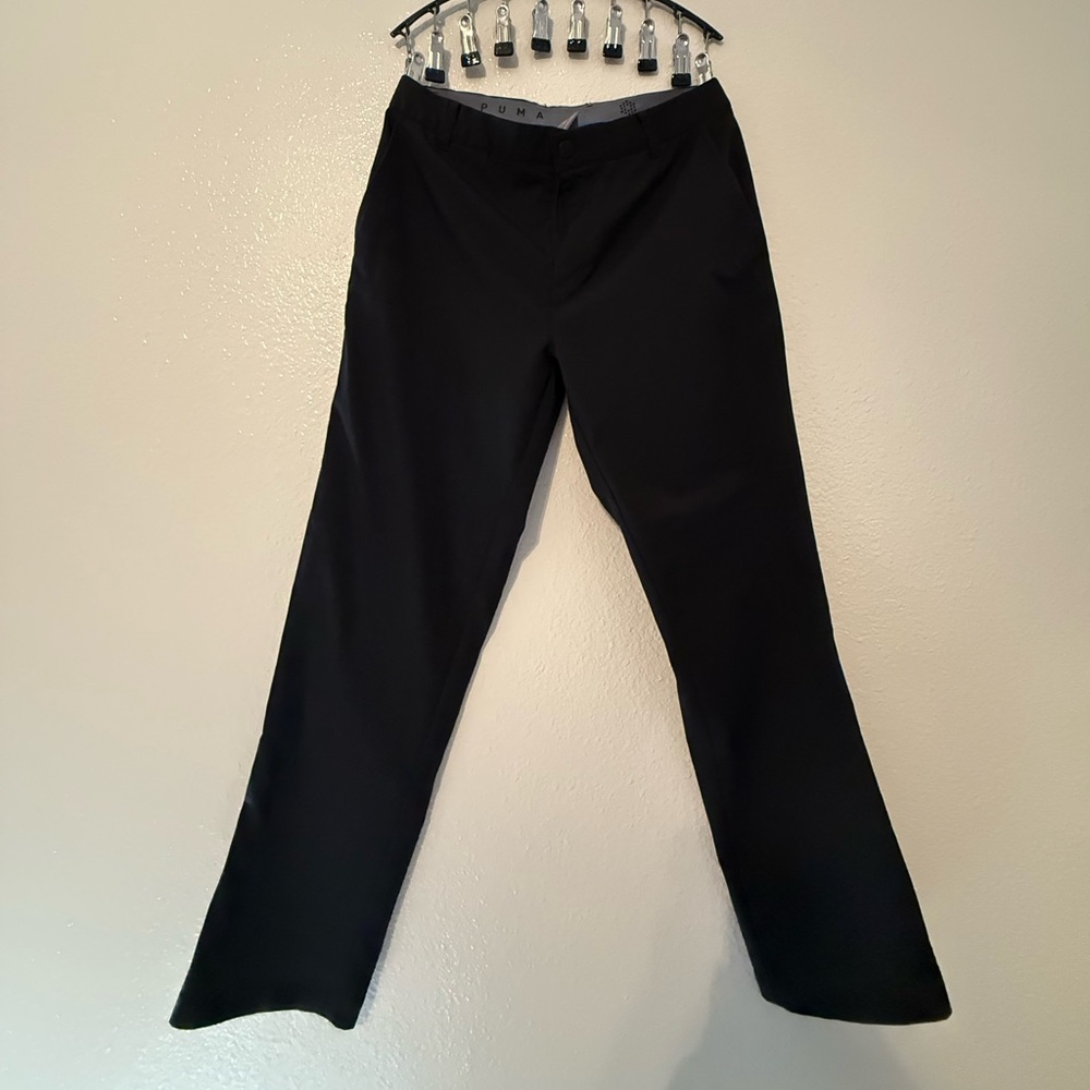 Puma Men's Black Golf Pants